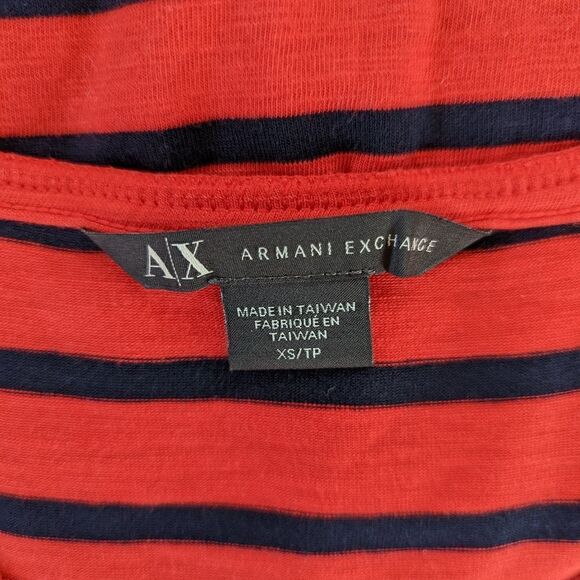 Armani Exchange XS Dress Preppy Parisian Nautical Old Money Nautical Sailor Chic - Picture 2 of 10